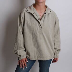 WEATHER PROOF LIGHTWEIGHT JACKET SIZE Small Beige Gray Outdoor
